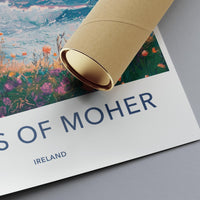 Cliffs of Moher Poster - Ireland Wall Art