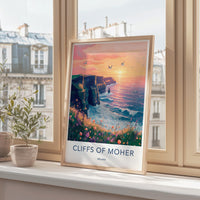 Cliffs of Moher Poster - Ireland Wall Art