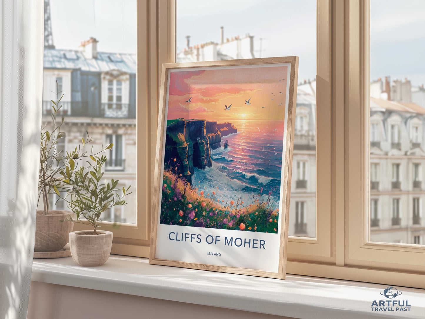 Cliffs of Moher Poster - Ireland Wall Art