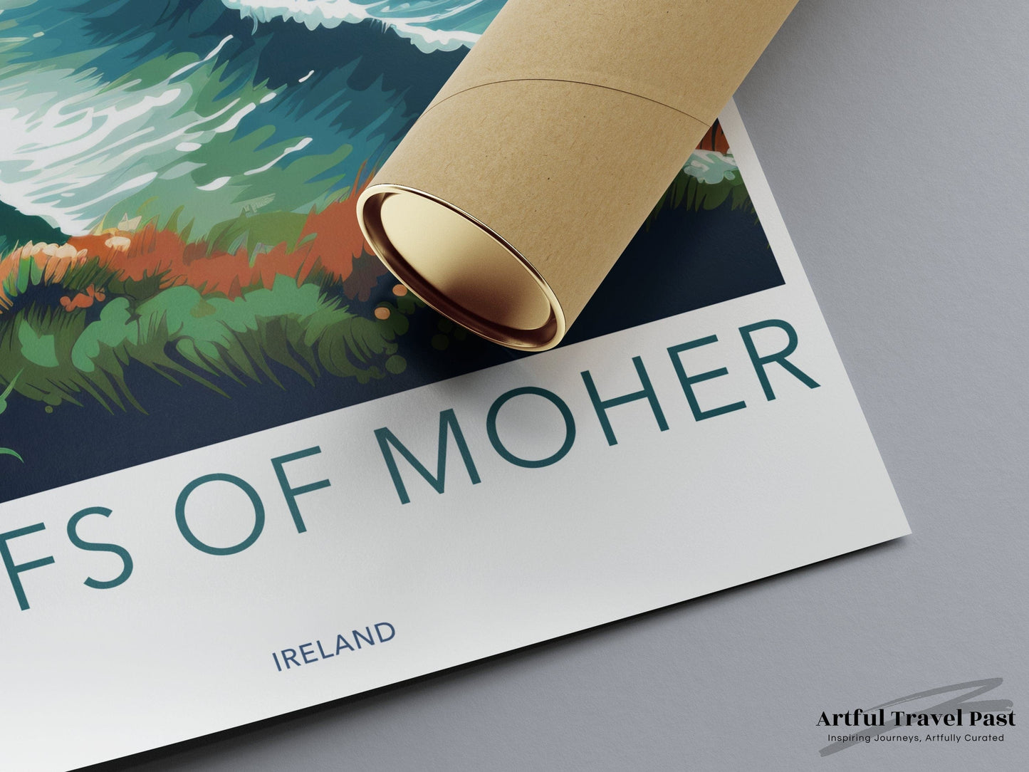 Cliffs of Moher Poster | Ireland Wall Art | Europe Decor