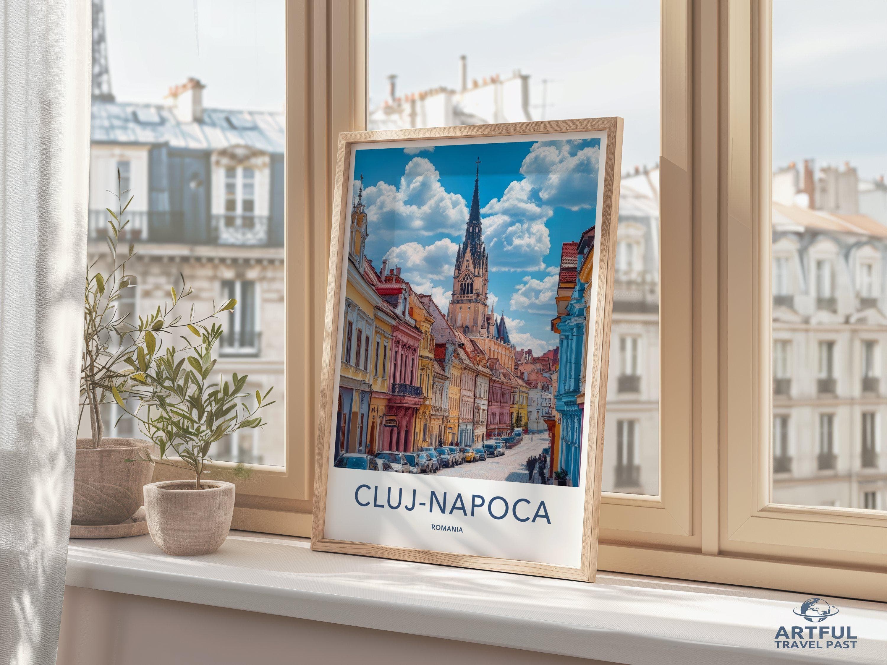 Cluj-Napoca Poster - Romania Wall Art