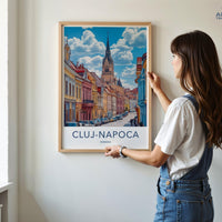 Cluj-Napoca Poster - Romania Wall Art