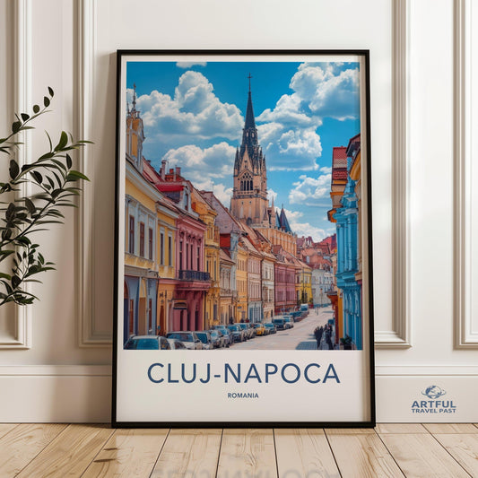 Cluj-Napoca Poster - Romania Wall Art