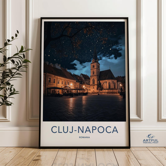 Cluj-Napoca Poster - Romania Wall Art