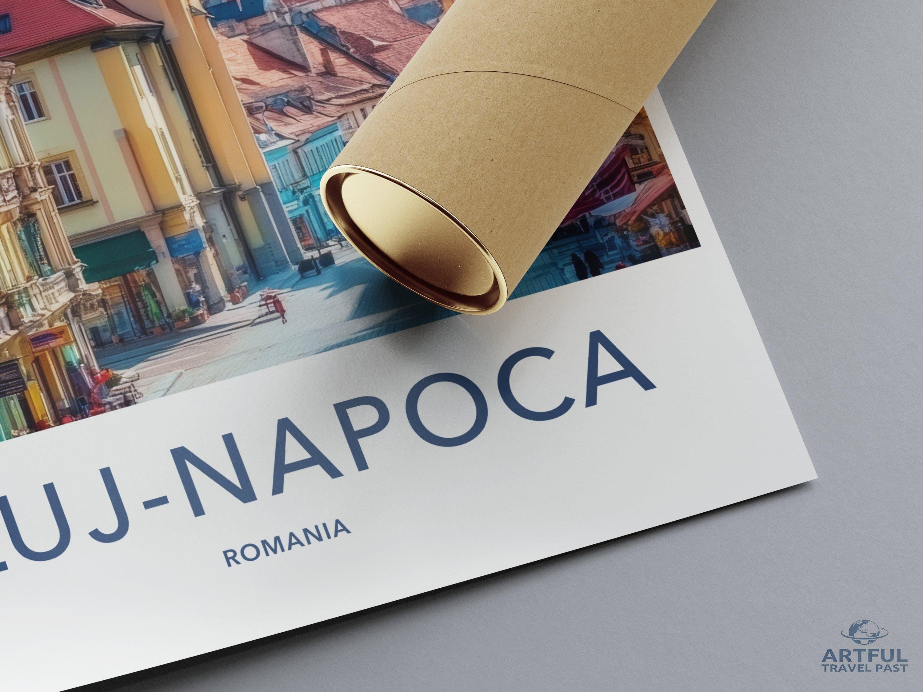 Cluj-Napoca Poster | Romania Wall Art | Europe Decor