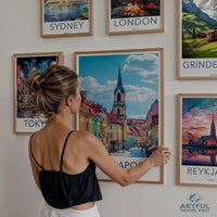 Cluj-Napoca Poster | Romania Wall Art | Europe Decor