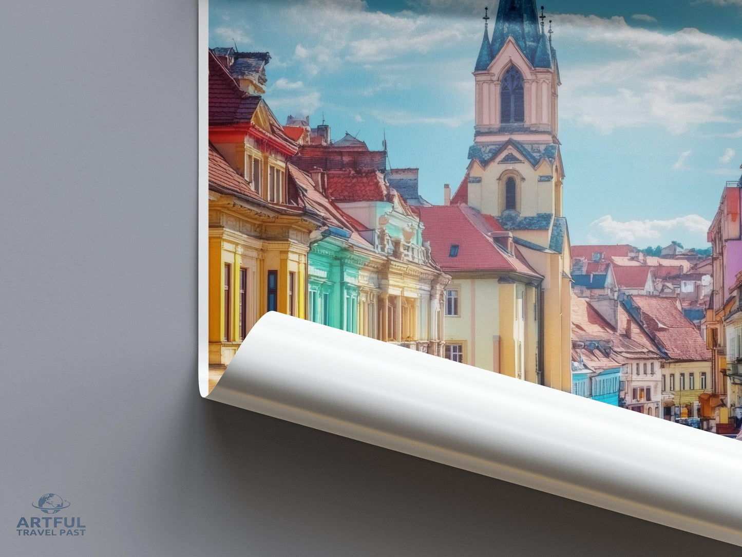 Cluj-Napoca Poster | Romania Wall Art | Europe Decor
