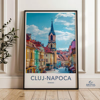 Cluj-Napoca Poster | Romania Wall Art | Europe Decor