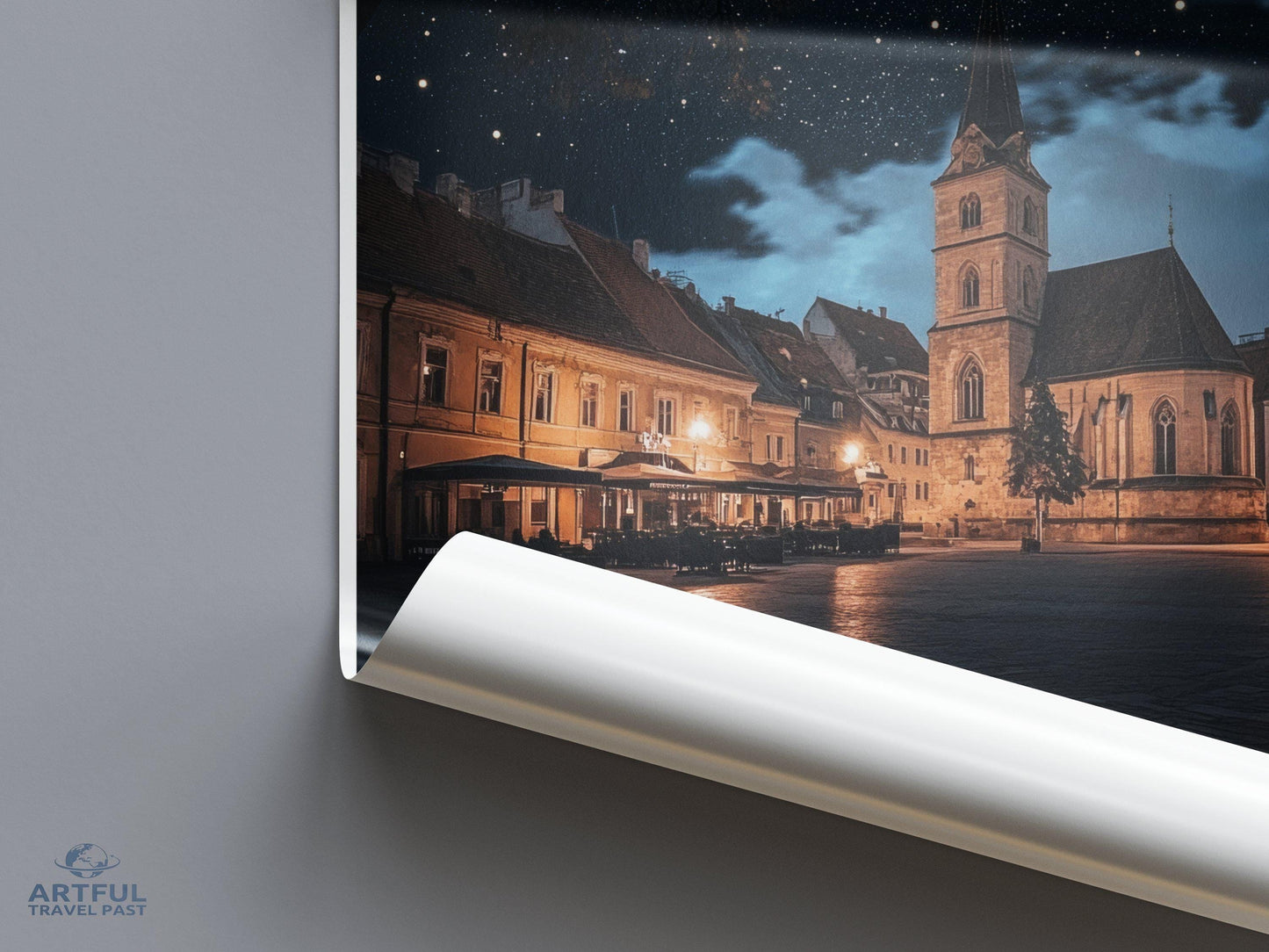 Cluj-Napoca Poster | Romania Wall Art | Europe Decor