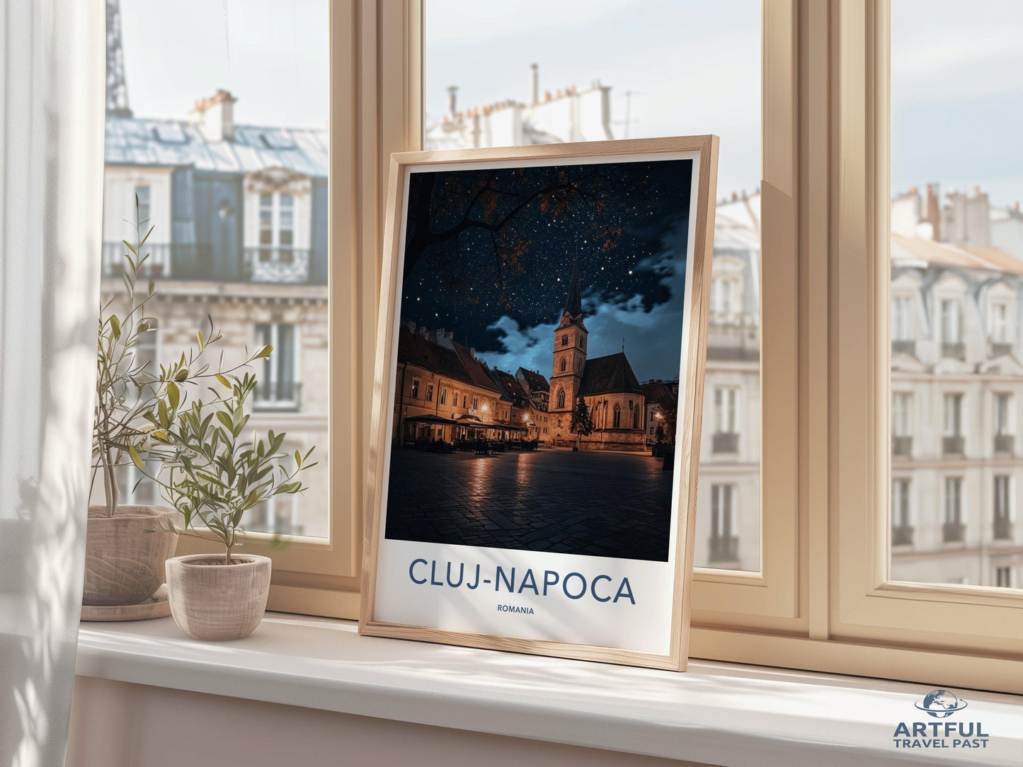 Cluj-Napoca Poster | Romania Wall Art | Europe Decor