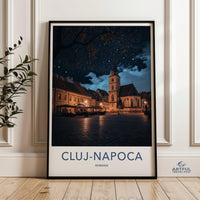 Cluj-Napoca Poster | Romania Wall Art | Europe Decor