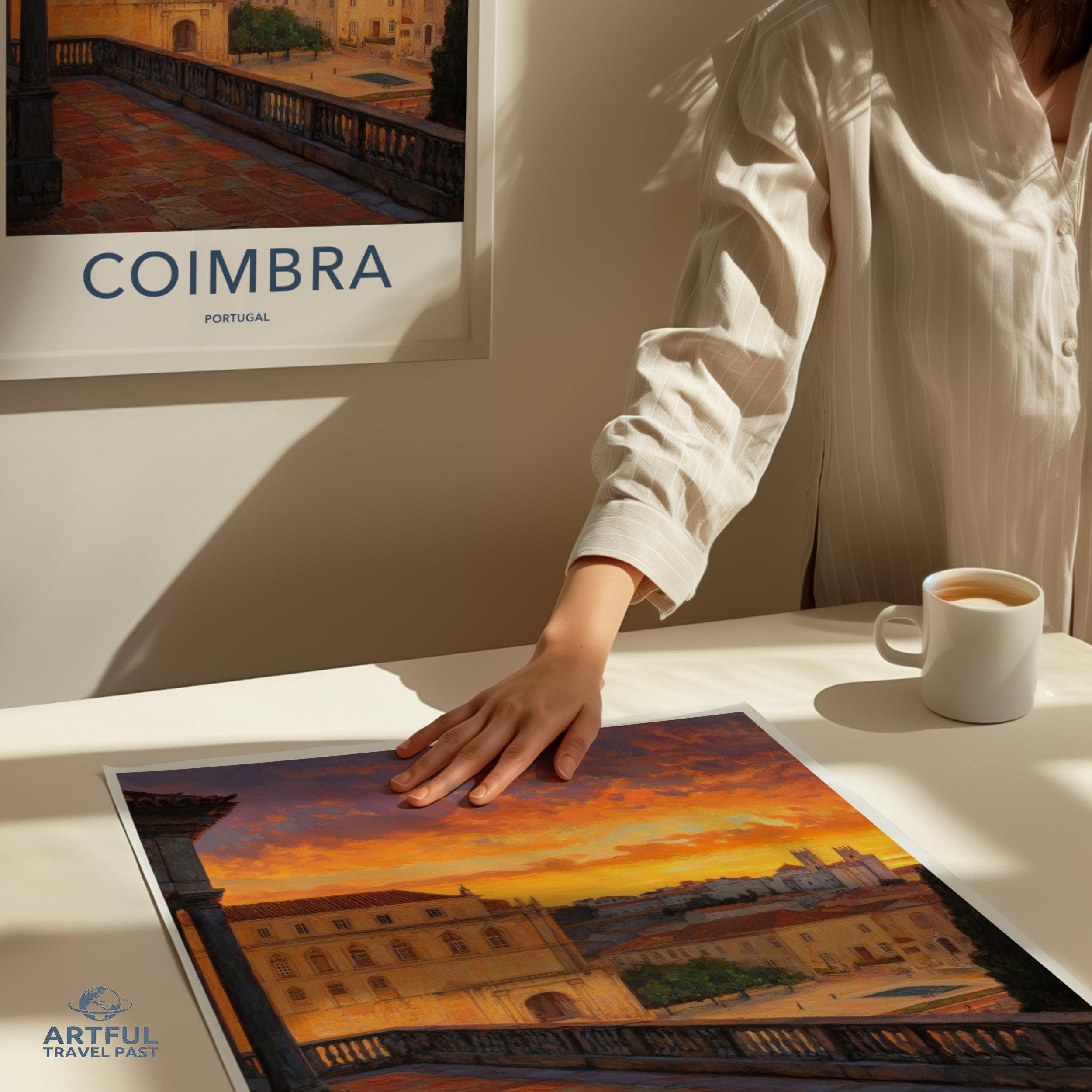 Coimbra Poster - Portugal Wall Art