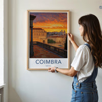 Coimbra Poster - Portugal Wall Art