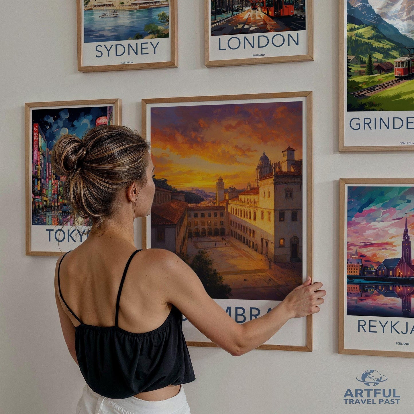 Coimbra Poster - Portugal Wall Art