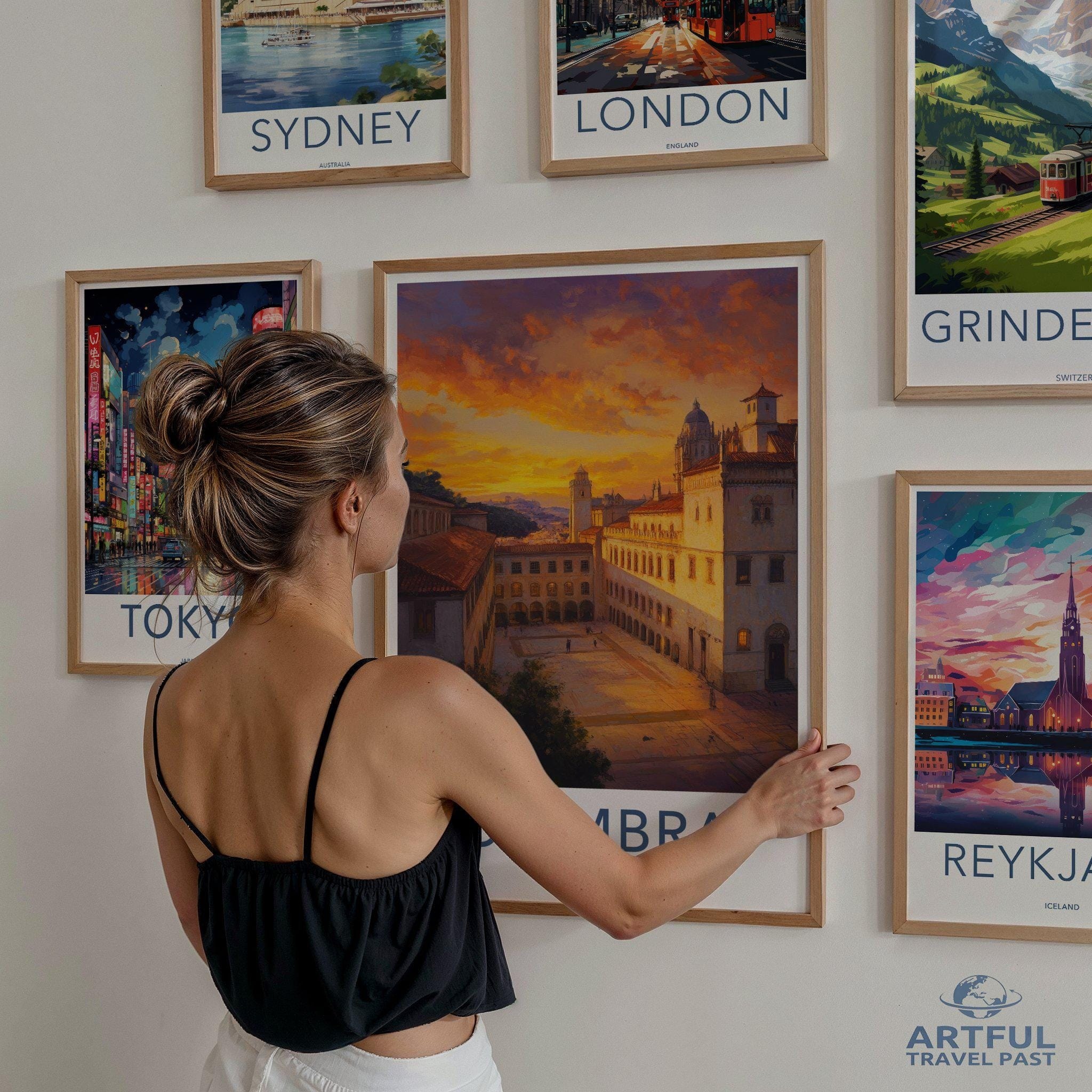 Coimbra Poster - Portugal Wall Art
