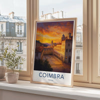 Coimbra Poster - Portugal Wall Art