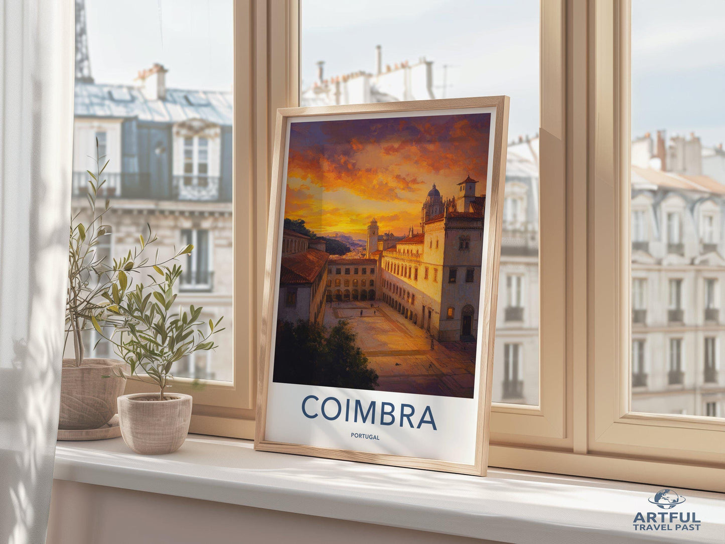 Coimbra Poster - Portugal Wall Art