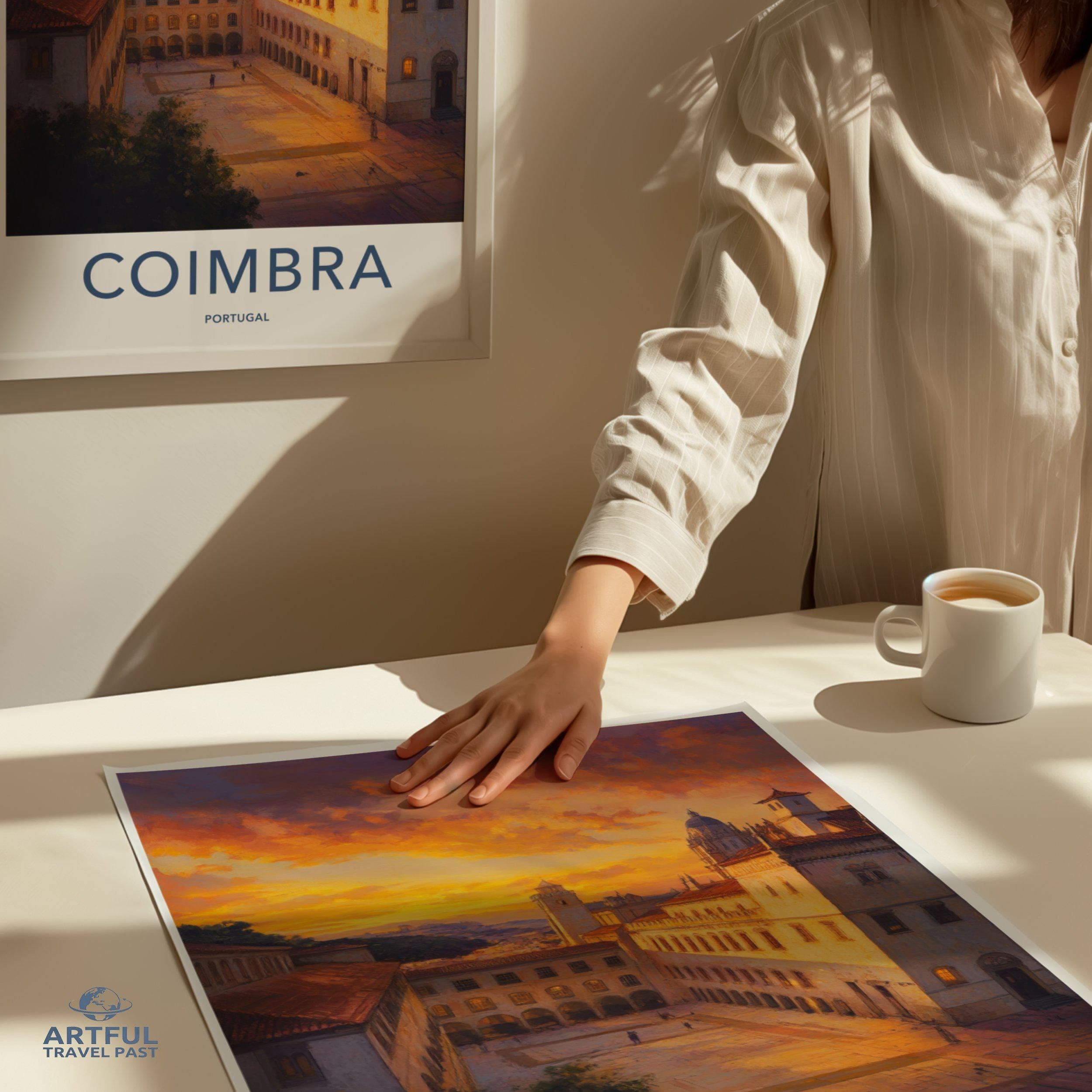 Coimbra Poster - Portugal Wall Art