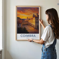 Coimbra Poster - Portugal Wall Art