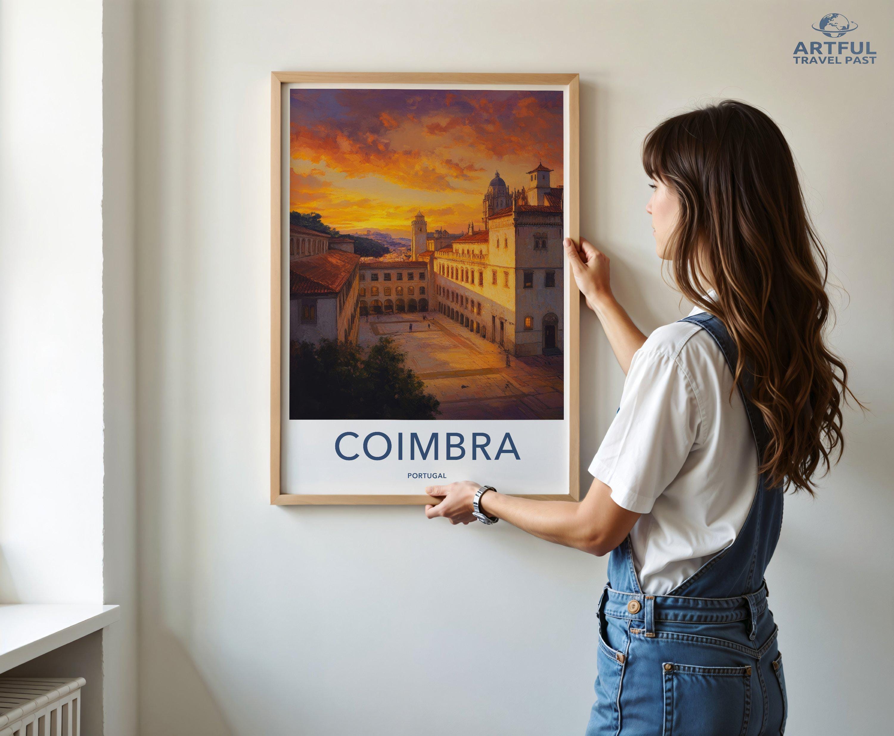 Coimbra Poster - Portugal Wall Art