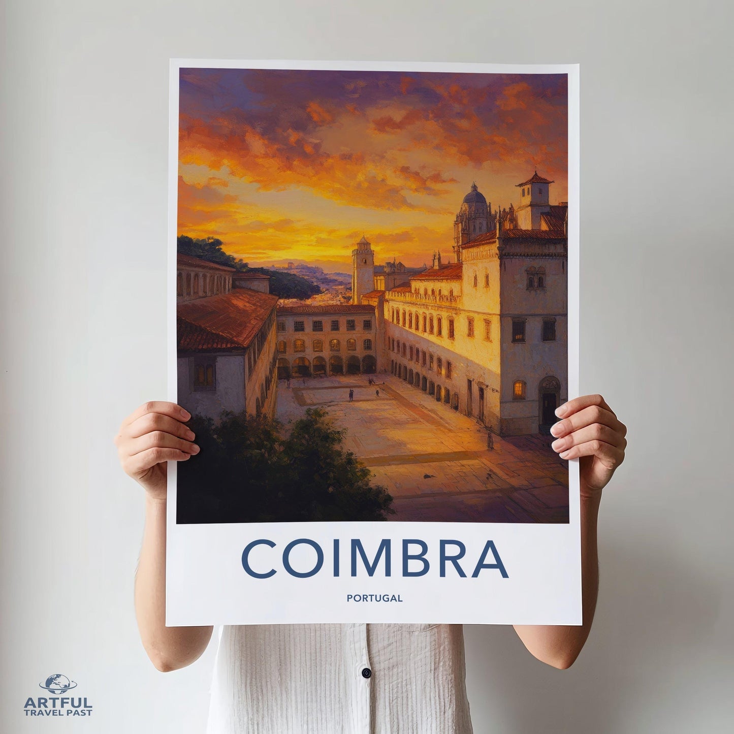 Coimbra Poster - Portugal Wall Art
