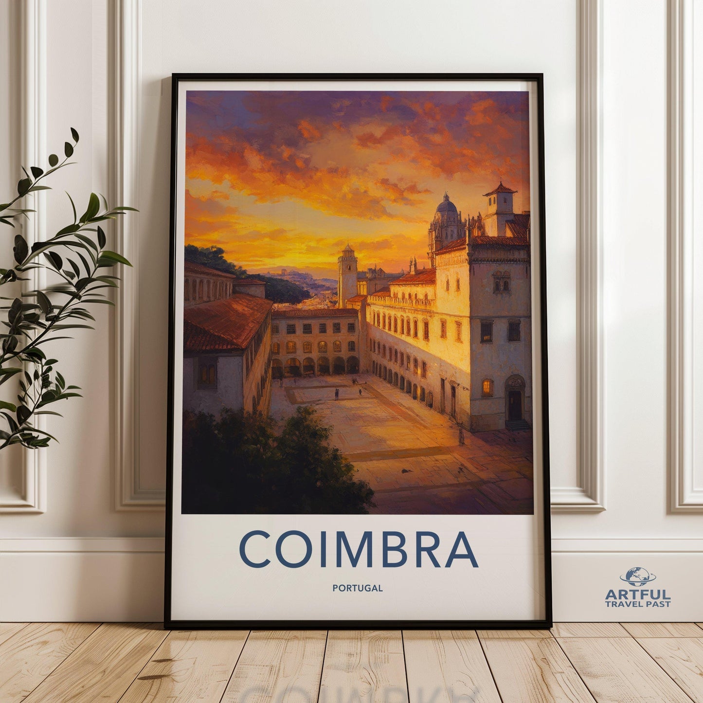 Coimbra Poster - Portugal Wall Art