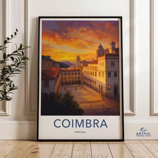 Coimbra Poster - Portugal Wall Art