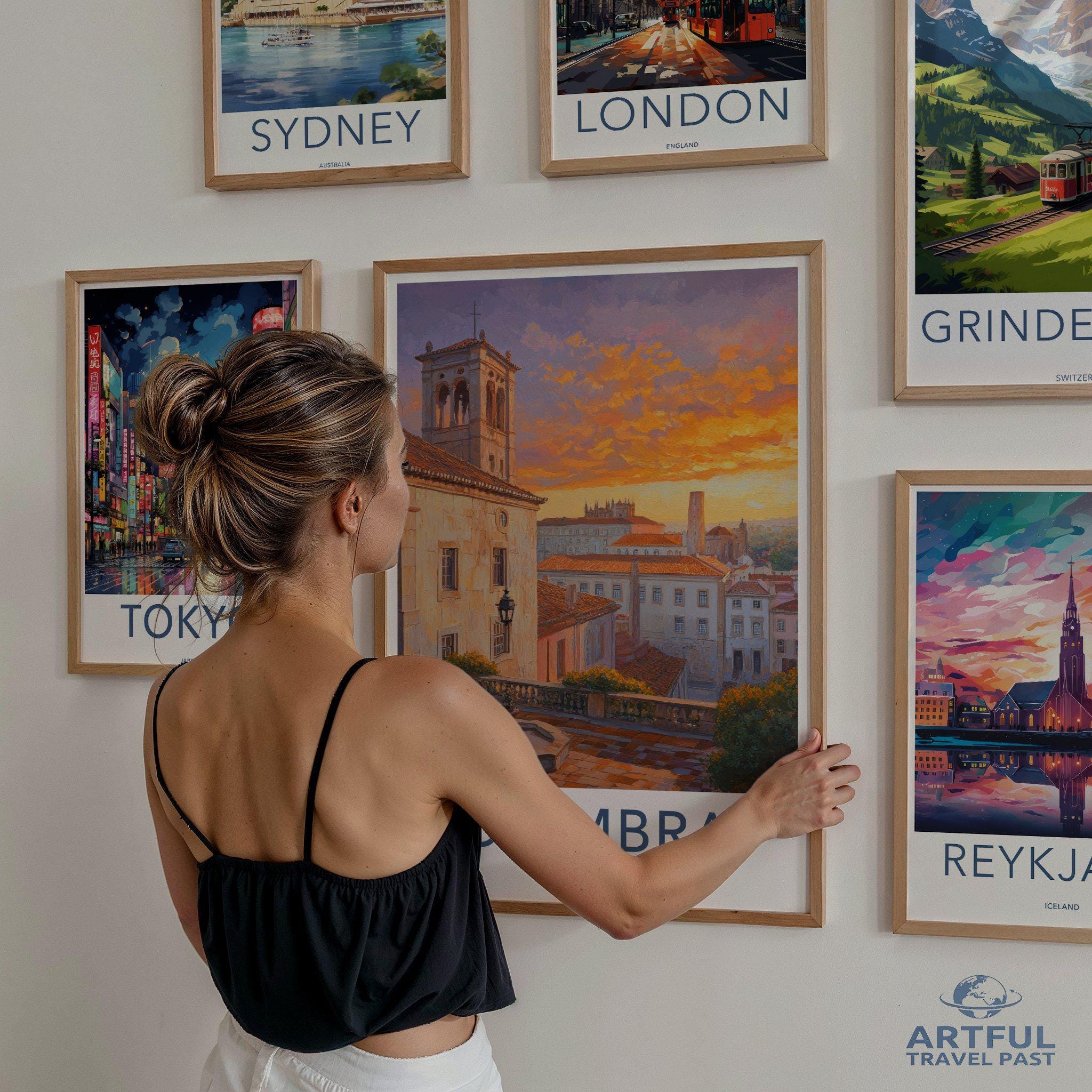 Coimbra Poster - Portugal Wall Art