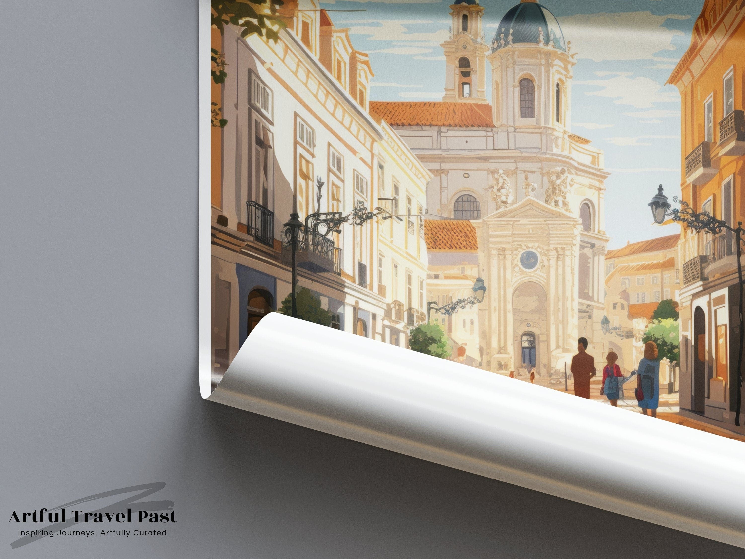 Coimbra Poster | Portugal Wall Art