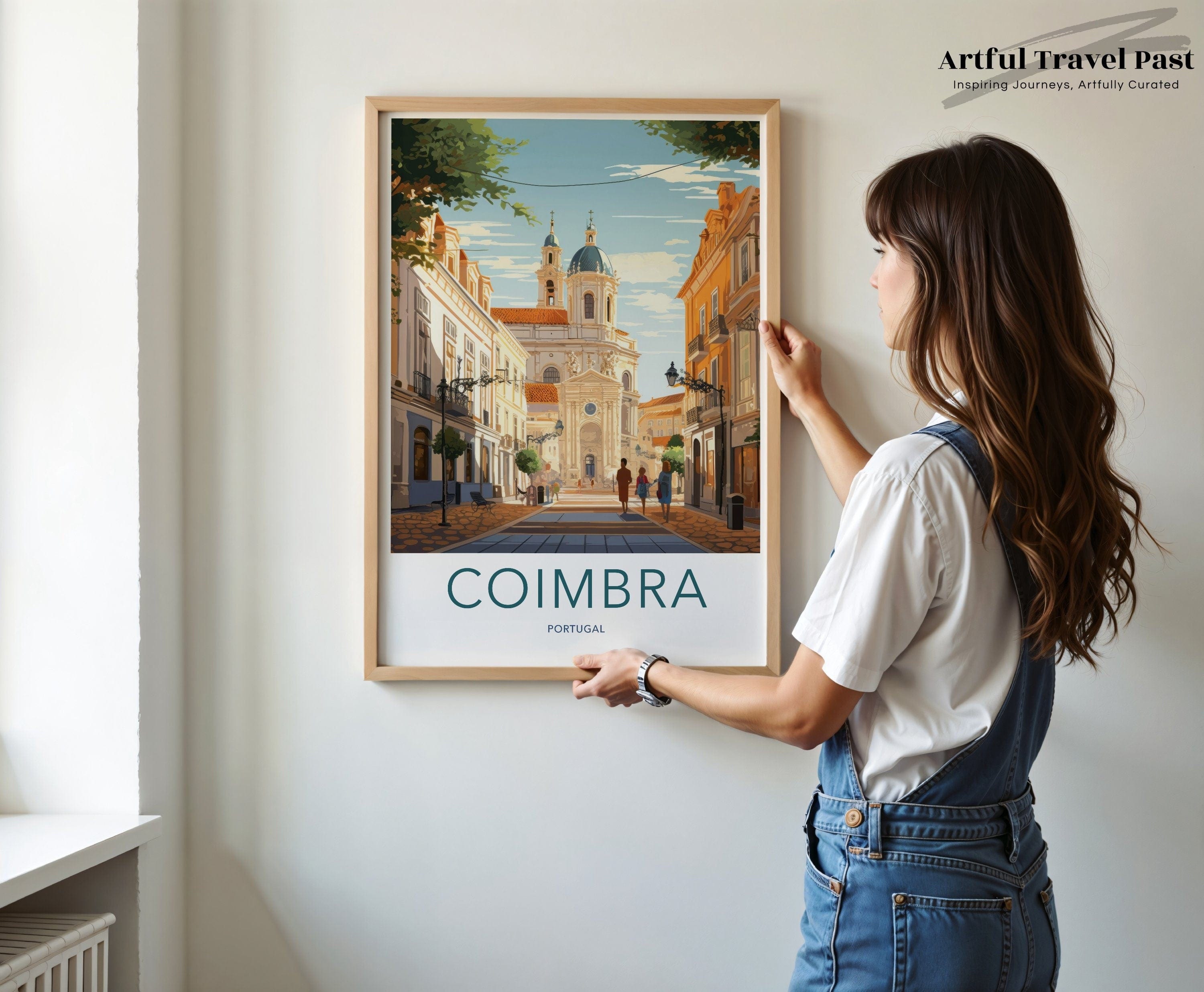 Coimbra Poster | Portugal Wall Art
