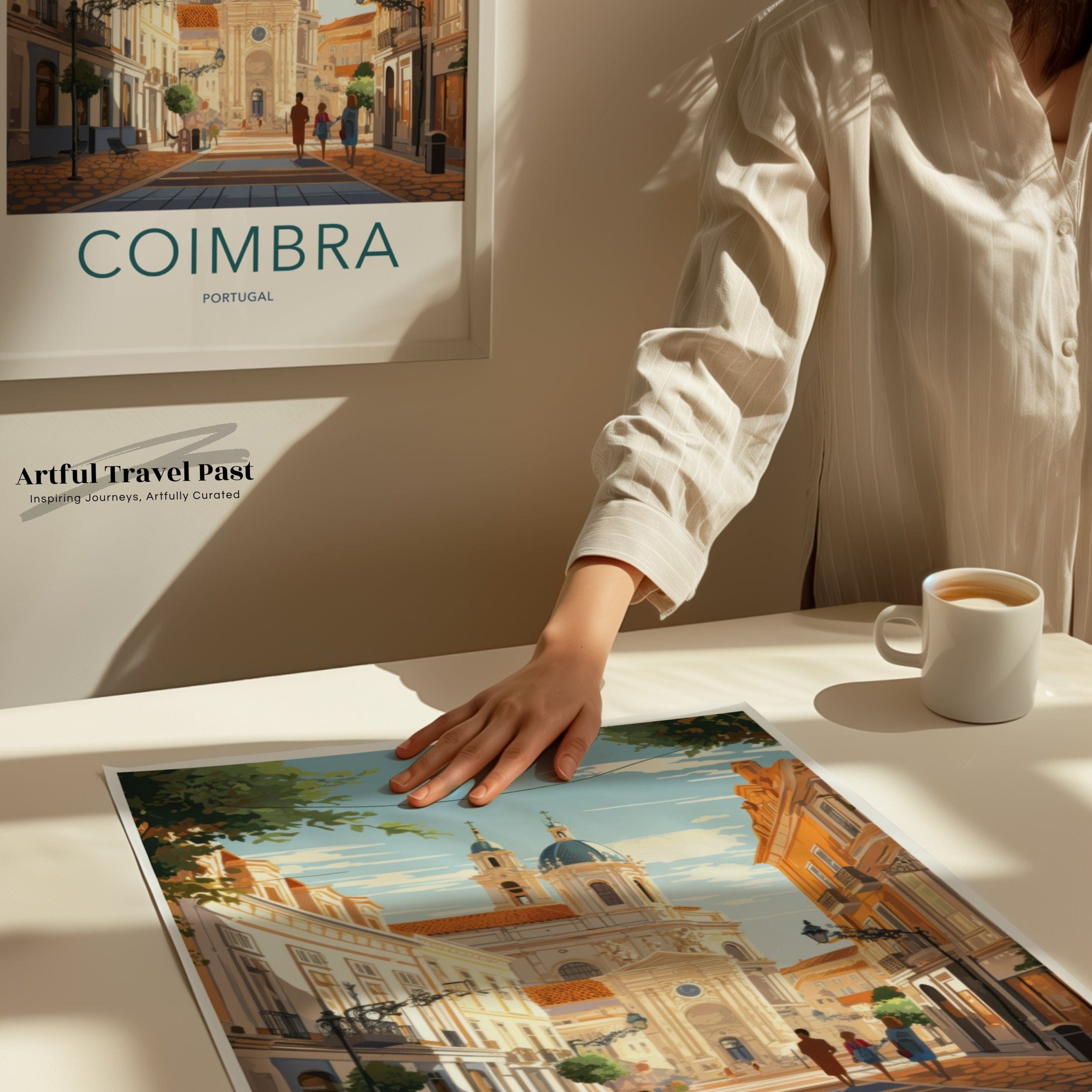Coimbra Poster | Portugal Wall Art