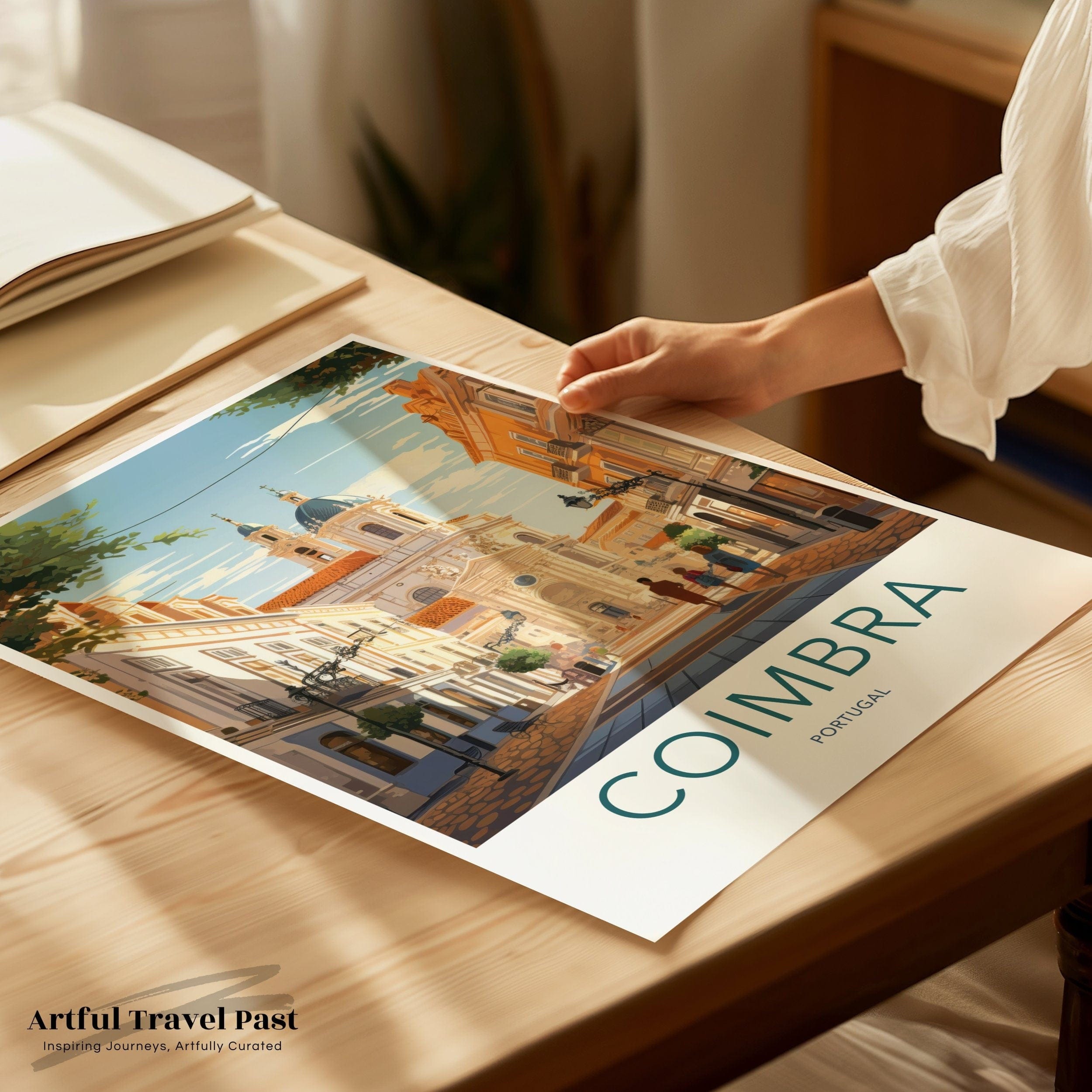 Coimbra Poster | Portugal Wall Art