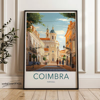 Coimbra Poster | Portugal Wall Art