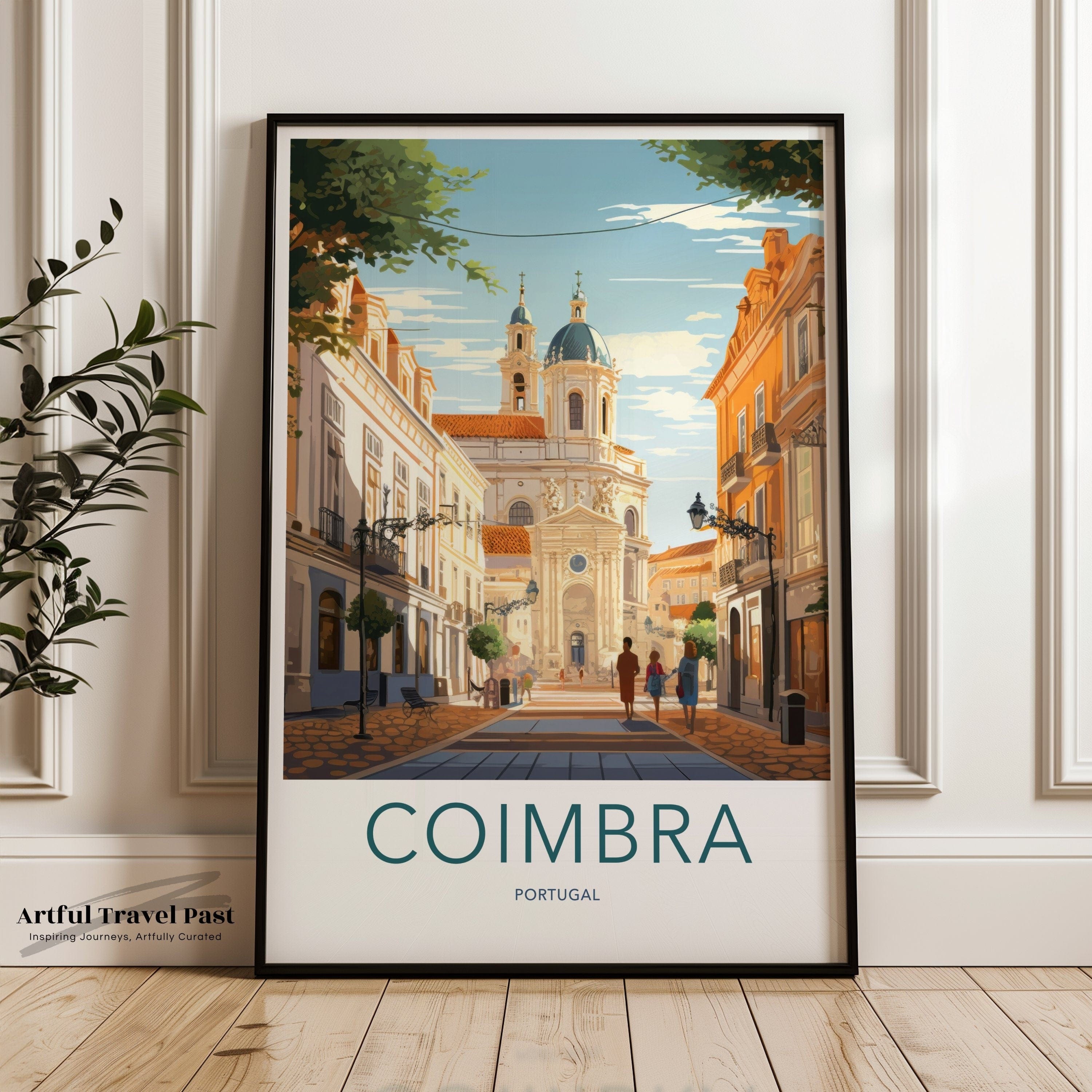 Coimbra Poster | Portugal Wall Art