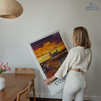 Coimbra Poster | Portugal Wall Art | Europe Decor
