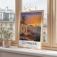 Coimbra Poster | Portugal Wall Art | Europe Decor