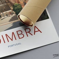 Coimbra Poster | Portugal Wall Art | Europe Decor