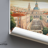 Coimbra Poster | Portugal Wall Art | Europe Decor