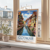 Colmar Poster | France Wall Art | Europe Decor