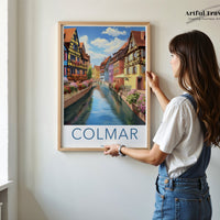 Colmar Poster | France Wall Art | Europe Decor