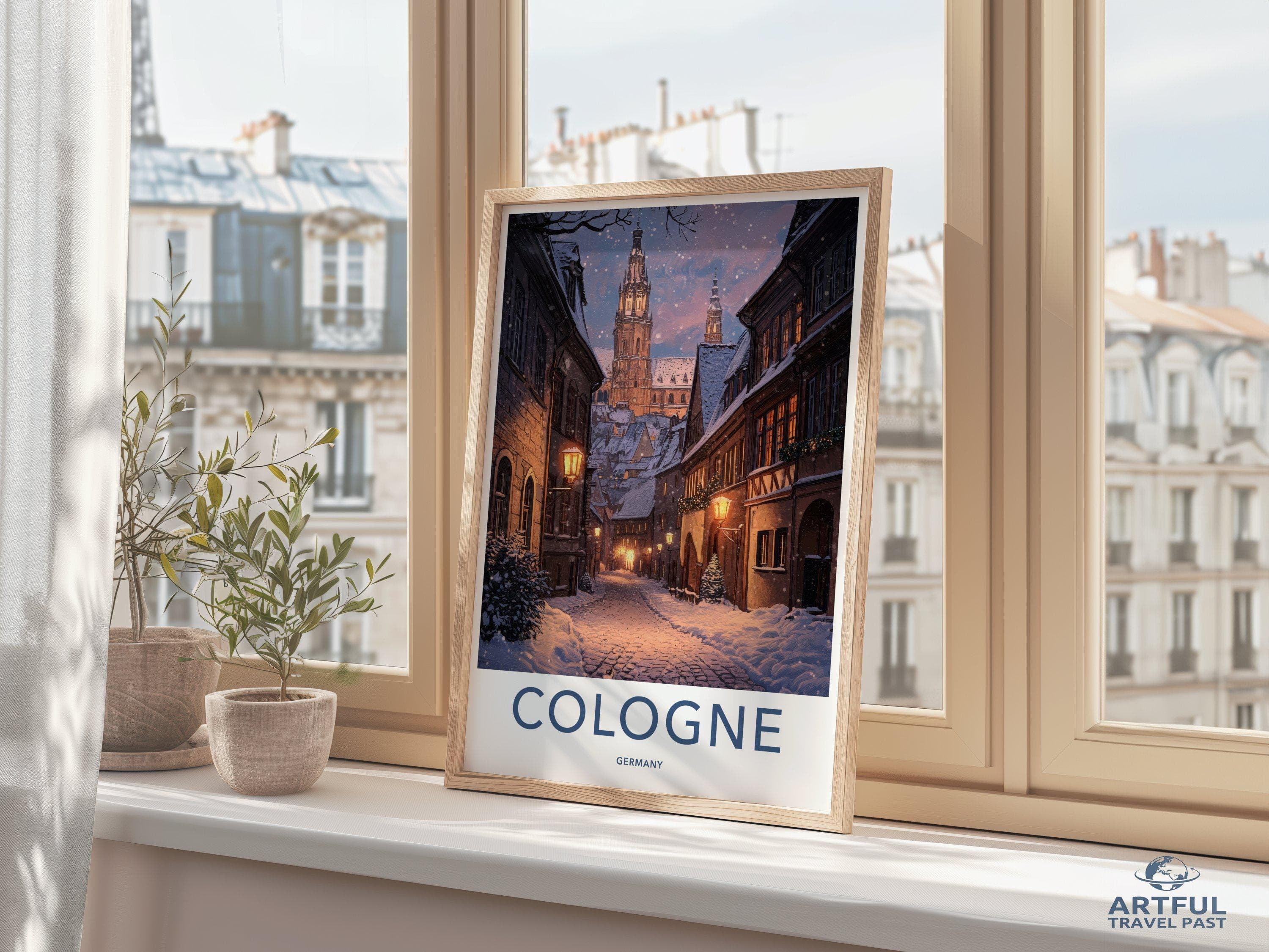 Cologne Poster - Germany Wall Art