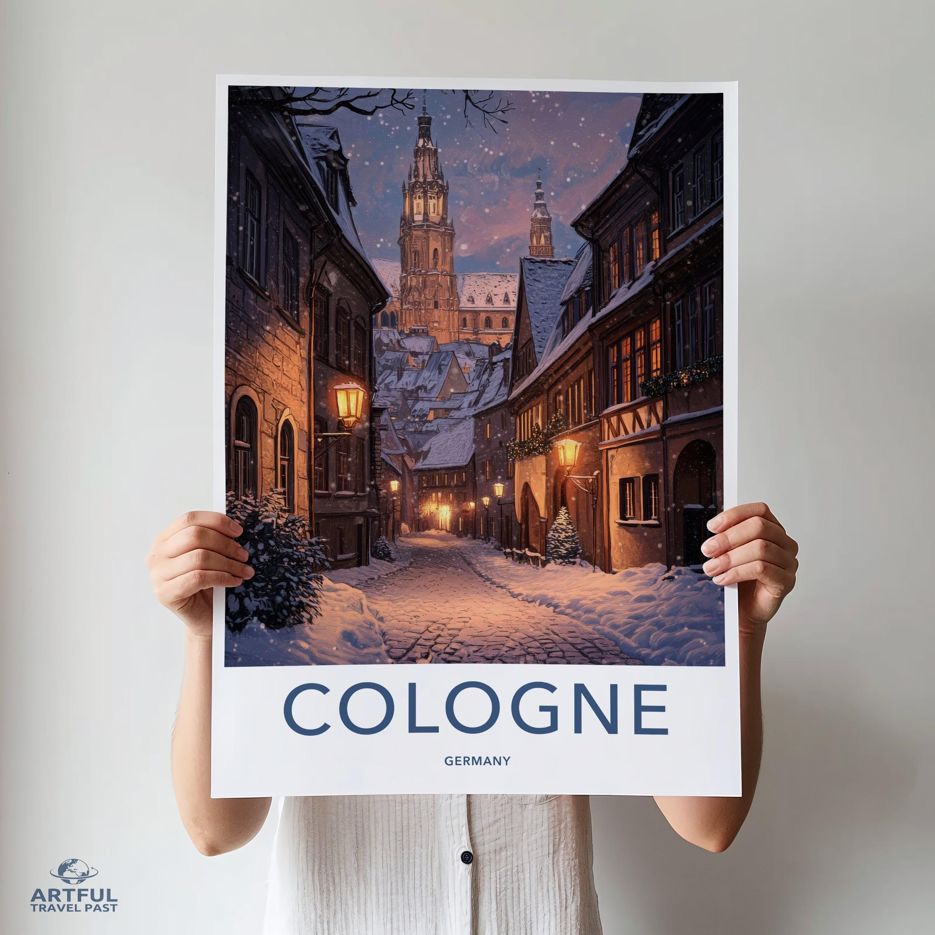 Cologne Poster - Germany Wall Art