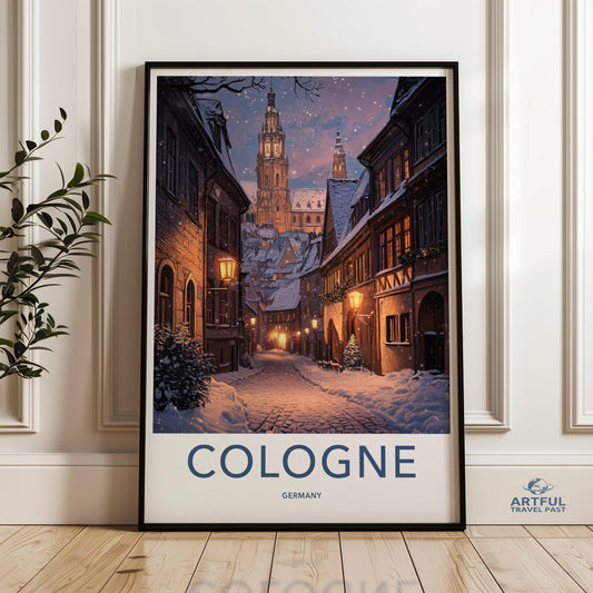 Cologne Poster - Germany Wall Art