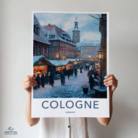 Cologne Poster - Germany Wall Art