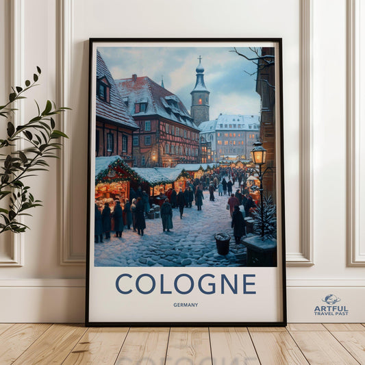 Cologne Poster - Germany Wall Art