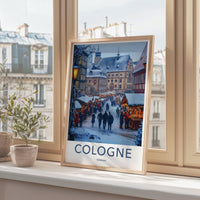 Cologne Poster - Germany Wall Art