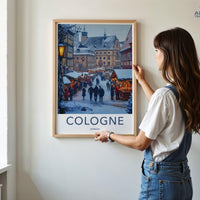 Cologne Poster - Germany Wall Art