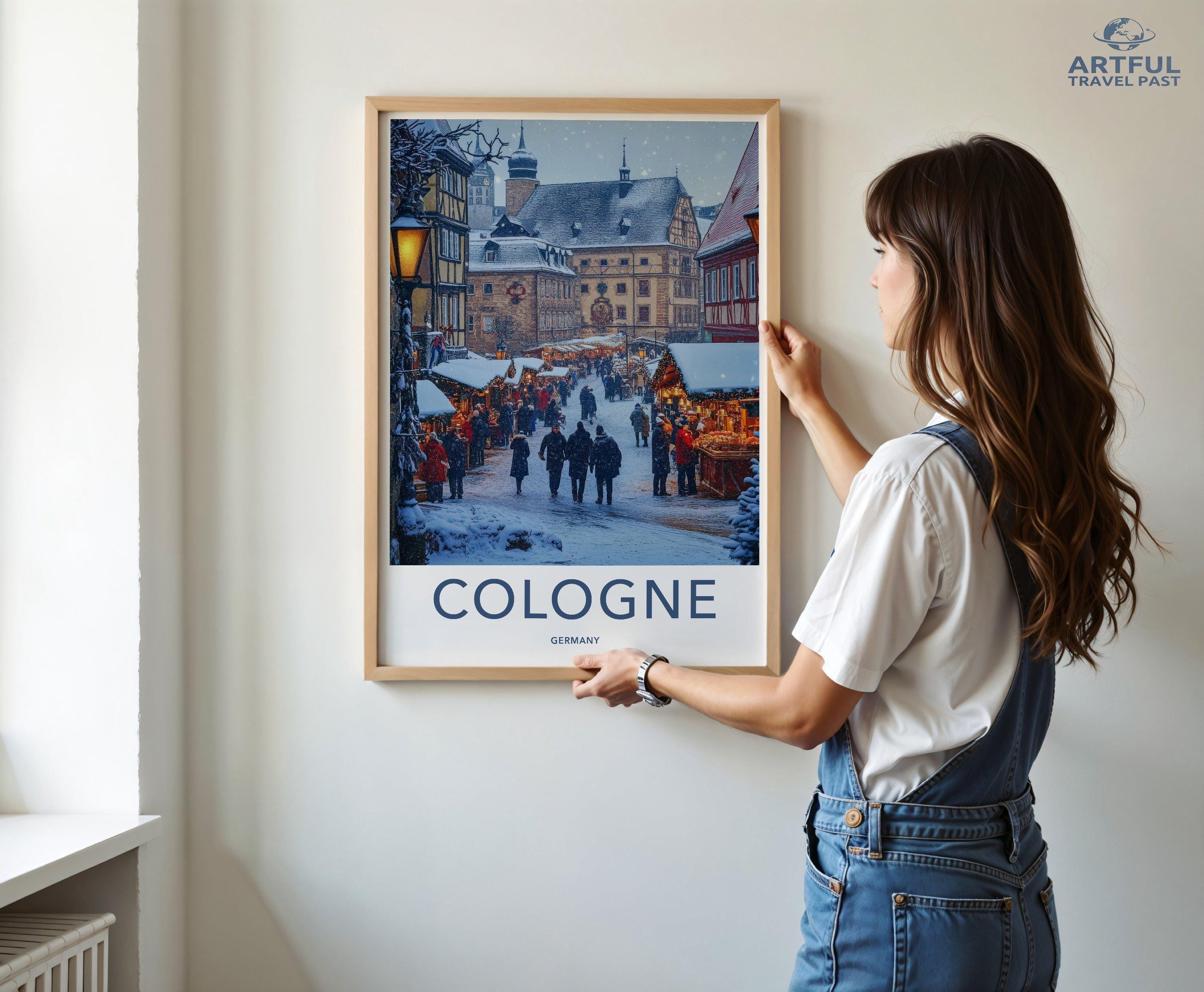 Cologne Poster - Germany Wall Art