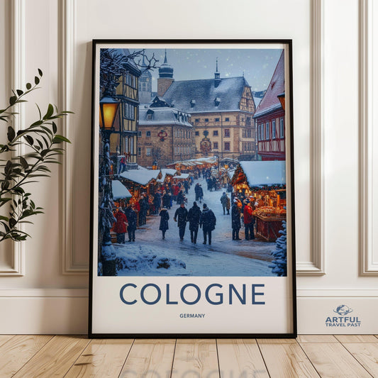 Cologne Poster - Germany Wall Art
