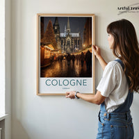Cologne Poster - Germany Wall Art